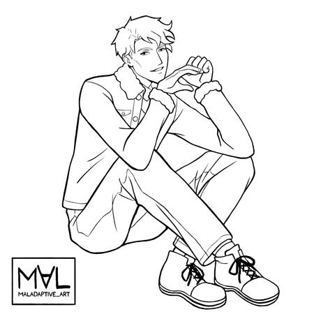 Full Body Outlines Full Body Outlines