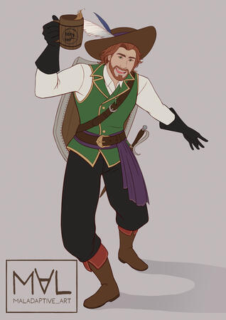 Full Body Flat Color
