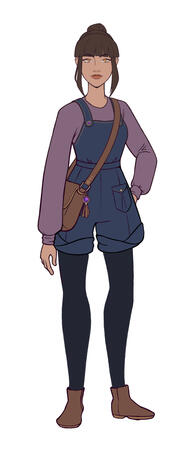 Full Body Flat Color Full Body Flat Color