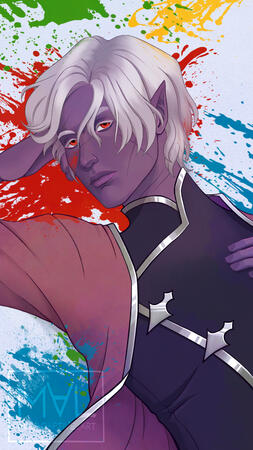Half Body Cell Shading Half Body Cell Shading