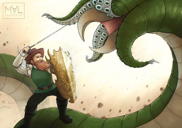 Two Character Full Body Cell Shading